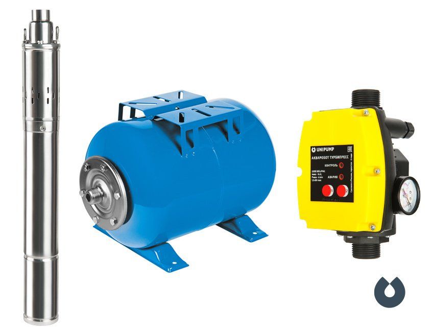 Насосная станция Unipump АКВАРОБОТ ECO VINT 2 - 24