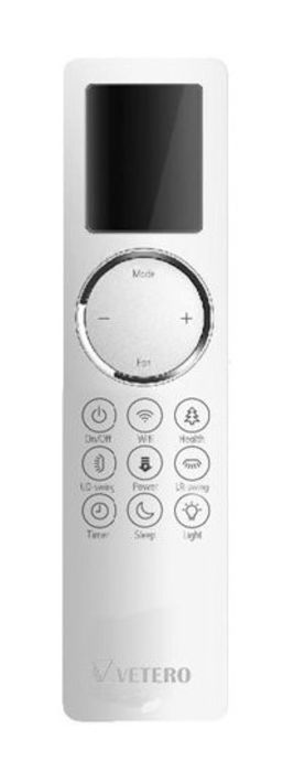 Настенный тепловой насос мощностью 25 м2 - 2.6 кВт VETERO Diletto V-S09DHPAC