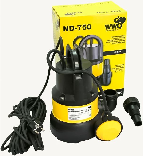 Дренажный насос WWQ ND-750