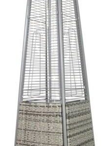 Газовый уличный обогреватель мощностью 13-14 кВт WWT 13I ROTANG Grey mini