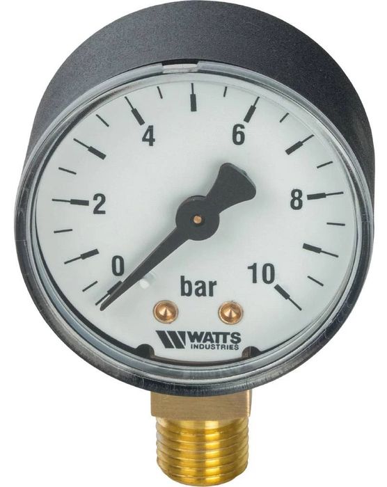Манометр радиальный Watts F+R200 (MDR) 100/ 10x1/2"