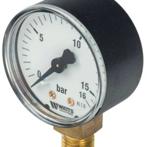 Манометр радиальный Watts F+R200 (MDR) 50/ 16x1/4"