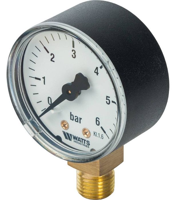 Манометр радиальный Watts F+R200 (MDR) 100/ 10x1/2"