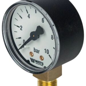 Манометр радиальный Watts F+R200 (MDR) 80/ 10x1/2"
