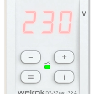 Реле напряжения Welrok D2-32 red