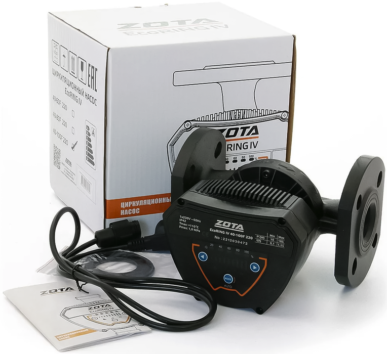 Циркуляционный насос Zota EcoRING IV 40-60F 220