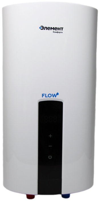 Электрический проточный водонагреватель 12 кВт Элемент Комфорта Flow 12кВт - 3ф