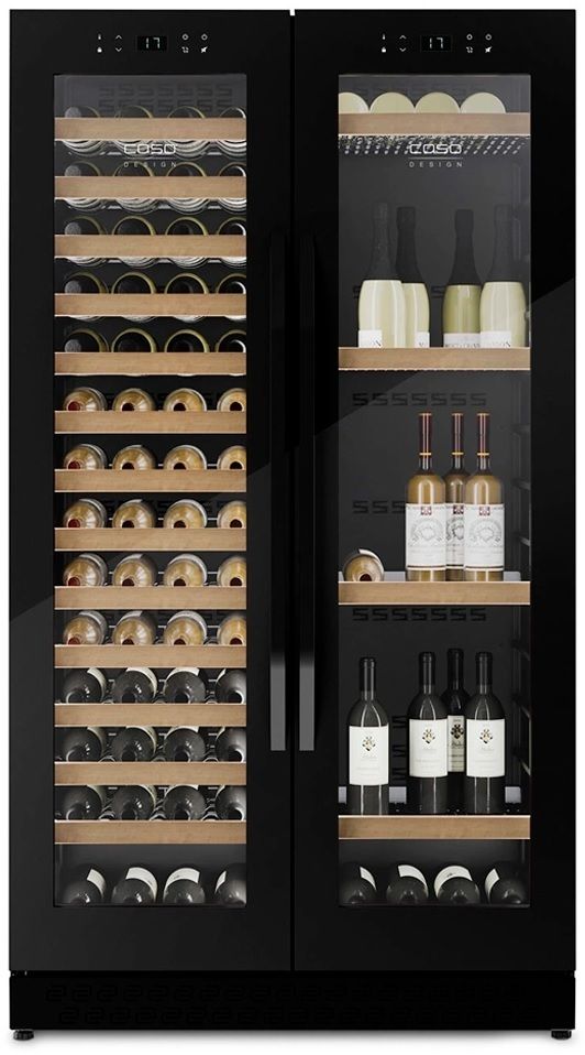CASO WineChef Duo 122 Black