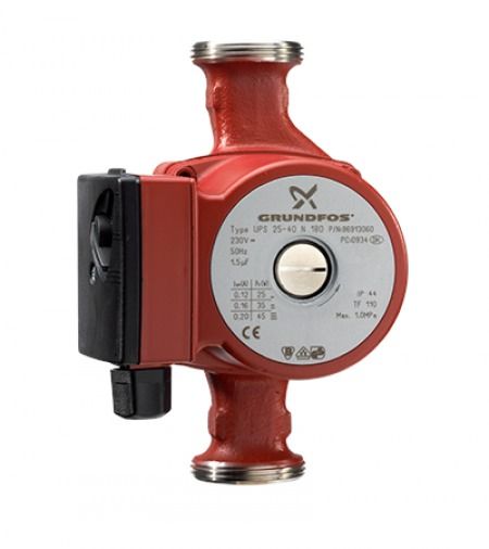 Grundfos UPS25-60 N 180 1x230V 50Hz 9H